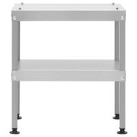 VidaXL Tafel voor rookoven 40x28x44,5 cm gegalvaniseerd staal - thumbnail