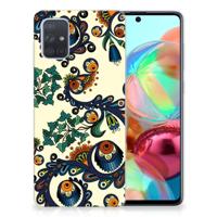 Siliconen Hoesje Samsung Galaxy A71 Barok Flower - thumbnail