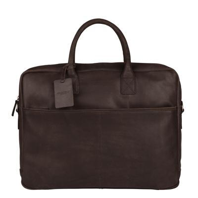 Burkely Vintage Max Worker 17" laptopbag-Brown
