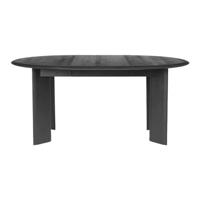 Ferm Living Bevel Eettafel - Zwart Geolied Eiken - 1 Verlengstuk - thumbnail