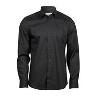 Tee Jays TJ4024 Stretch Luxury Shirt - Black - L - thumbnail
