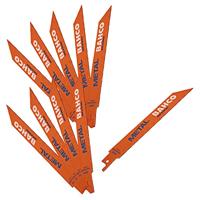 Bahco Reciprozaagblad | Sandflex® bimetaal | voor fijn metaal | 24 TPI | 150 mm - 10-delig - industrieverpakking - 3940-150-24-ST-10P - thumbnail