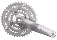 M-Wave crankset 22/32/42t 170mm 7-8 speed zilver - thumbnail