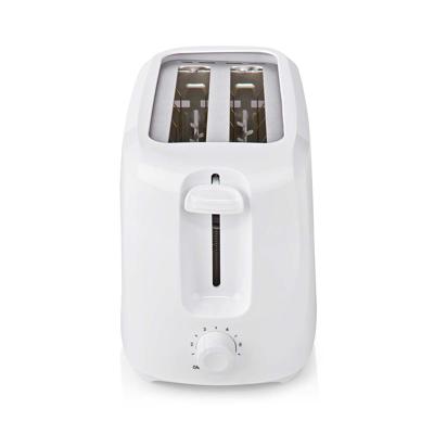 Broodrooster | 2 Sleuven | Bruining niveaus: 6 | Wit Broodrooster | 2 Sleuven | Bruining niveaus: 6 | Wit