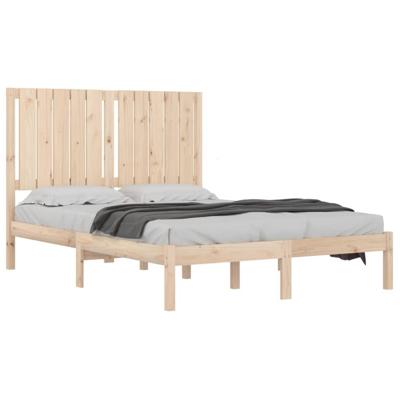 Bedframe zonder matras massief grenenhout 120x200 cm