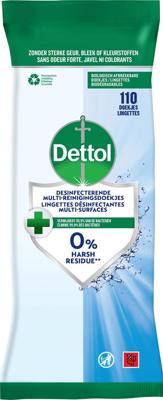 Dettol reiningsdoekjes desinfecterend, pak van 110 stuks