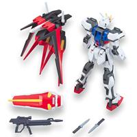 Gundam High Grade 1:144 Model Kit - GAT-X105 + AQM / E-X01 Aile Strike Gundam - thumbnail