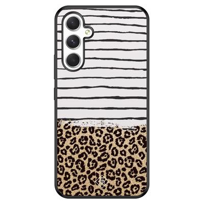 Samsung Galaxy A54 hoesje - Leopard lines