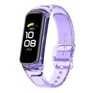 Doorzichtige TPU band (zon verkleurend) - Transparant paars - Samsung Galaxy Fit 2 Doorzichtige TPU band (zon verkleurend) - Transparant paars - Samsung Galaxy Fit 2
