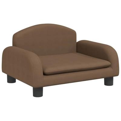 VidaXL Hondenmand 50x40x30 cm stof bruin VidaXL Hondenmand 50x40x30 cm stof bruin