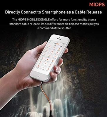 Miops smartphone afstandsbediening md-c2 met c2 kabel voor canon - thumbnail