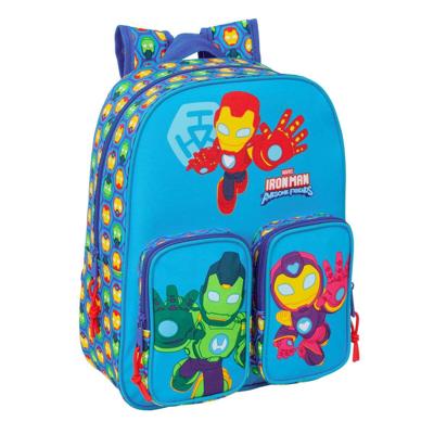 Schoolrugzak Iron Man Multicolour 26 x 34 x 11 cm Schoolrugzak Iron Man Multicolour 26 x 34 x 11 cm