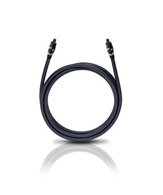 Oehlbach 133 Toslink Audio Aansluitkabel [1x Toslink-stekker (ODT) - 1x Toslink-stekker (ODT)] 1.50 m Antraciet