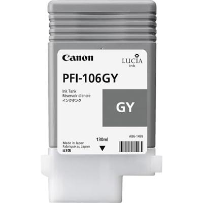 Canon Inktcartridge PFI-106GY Origineel Grijs 6630B001 Inkt