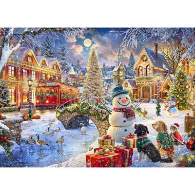 Villa Christmas Puzzel 1500 stukjes