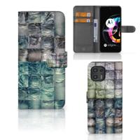 Wallet Case met Pasjes Motorola Edge 20 Lite Spijkerbroeken - thumbnail