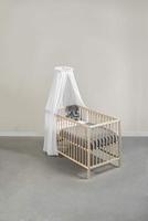 Jollein Sluier babybed vintage 155 cm Wit - thumbnail