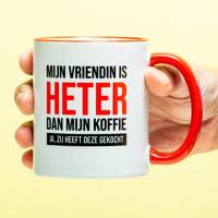 Mok Mijn vriendin is heter dan deze koffie - thumbnail