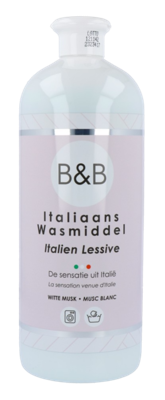 B&B Italiaans Wasparfum - Wasmiddel Witte Musk