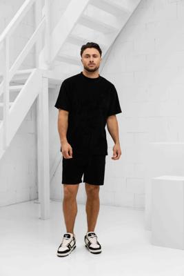 Malelions Signature Towelling Zomerset Heren Zwart - Maat XS - Kleur: Zwart | Soccerfanshop