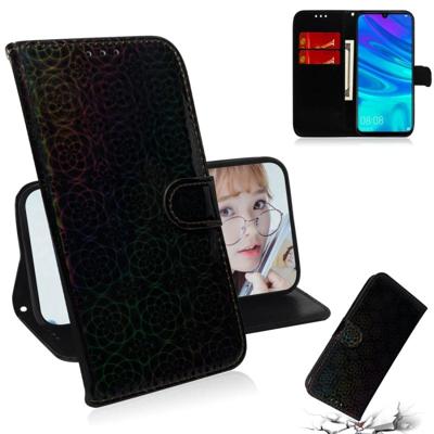 Voor Huawei P Smart 2019 effen kleur kleurrijke magnetische Buckle horizontale Flip PU lederen draagtas met houder & kaartsleuven & portemonnee & Lany Voor Huawei P Smart 2019 effen kleur kleurrijke magnetische Buckle horizontale Flip PU lederen draagtas met houder & kaartsleuven & portemonnee & Lany
