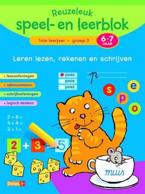 Deltas Reuzeleuk speel- en leerblok lezen, rekenen en schrijven Deltas Reuzeleuk speel- en leerblok lezen, rekenen en schrijven