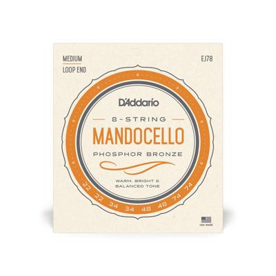 D'Addario EJ78 snarenset voor mandocello