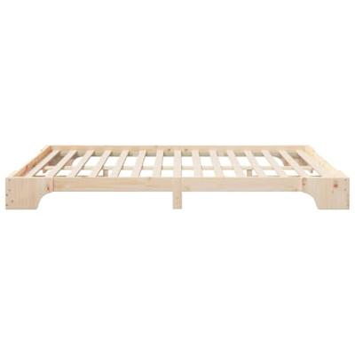 Bedframe met opslag Bruin 160 x 210 cm Hout Bedframe met opslag Bruin 160 x 210 cm Hout