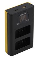 Nikon EN-EL25 / EN-EL25a Dual LCD USB lader (Patona) - thumbnail