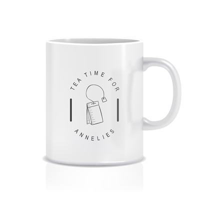 Mok tea time gepersonaliseerd met naam