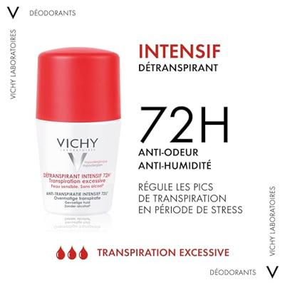 Vichy Vichy DEO Overmatige Transpiratie Roller 72 uur - 50ml