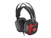 Hoofdtelefoon met microfoon Genesis NSG-0999 Zwart (1 Stuks) - thumbnail