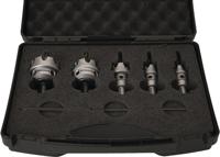 Promat/Tecwerk Gatenzagenset | 8-delig 16 - 40 mm | snijdiepte 4 mm met HM-inzetstukken - 4000800100 - thumbnail