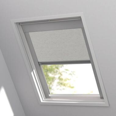 Fenstr dakraamrolgordijn Hamburg verduisterend - linnen (25013) - Leen Bakker