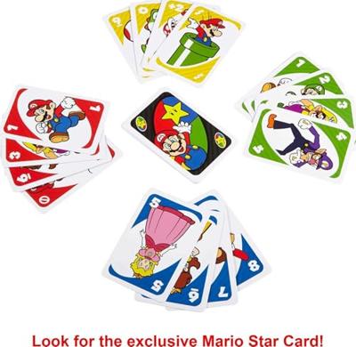 Mattel Games UNO Super Mario