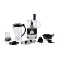 Princess Food Processor Foodprocessor 1000 W Zwart, Zilver - thumbnail