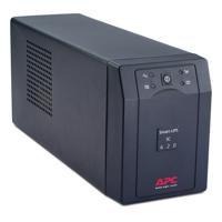 APC Smart-UPS SC 620VA - UPS - 230 Volt wisselstroom V - 390 Watt - 620 VA - RS-232 - uitgangen: 4 - thumbnail