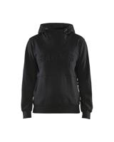 Blåkläder Dames hoodie 3D 35601158 | Zwart | Maat XXL - 7330509771501 - thumbnail