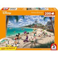Puzzel - SCHMIDT SPIELE - DISNEY, Mickey & Minnie in Florida - 200 stukjes - Vanaf 7 jaar - thumbnail