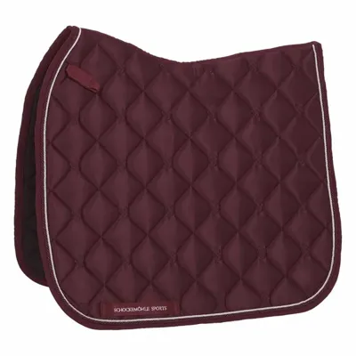 Schockemohle Mara Zadeldek bordeaux maat:vs full Schockemohle Mara Zadeldek bordeaux maat:vs full