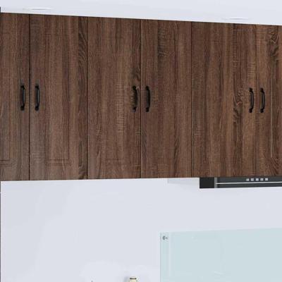 Keukenkast met opslag Kalmar 2 pcs Bruin Eiken 30 x 31 x 80 cm