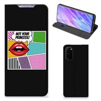 Samsung Galaxy S20 Hippe | Standcase | Popart Princess - thumbnail