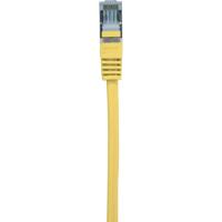 Renkforce RF-5153664 RJ45 Netwerkkabel, patchkabel CAT 6A S/FTP 10.00 m Geel Snagless, Vlambestendig 1 stuk(s) - thumbnail