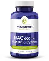 Vitakruid NAC 600 mg N-Acetyl-L-Cysteïne 90 - thumbnail