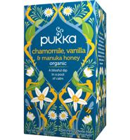 Pukka Chamomile Vanilla & Manuka Honey Thee - thumbnail