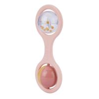 Little Dutch bal rammelaar roze - thumbnail