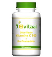 Elvitaal Elvitaal Gebufferde Vitamine C 500mg (180tb) - thumbnail