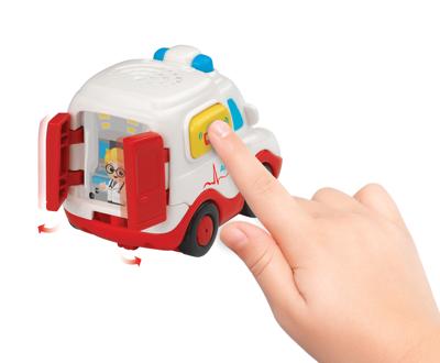 VTECH® Toet toet auto's Amir ambulance VTECH® Toet toet auto's Amir ambulance