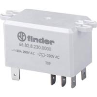 Finder 66.82.8.230.1000 Steekrelais 230 V/AC 30 A 2x wisselcontact 1 stuk(s) - thumbnail