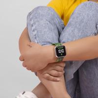 Minecraft - Creeper Print LED Watch - thumbnail